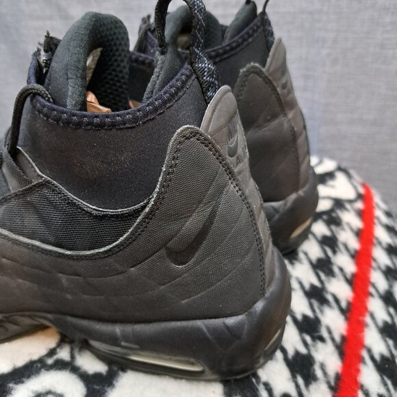 %Size 12 Nike Air Max 95 Black 2015 806809-002 Sneaker boot Men 806809-002 (A3) main image 10